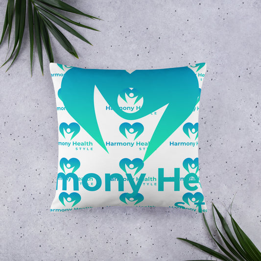 Custom Harmony Health Style Basic Pillow – Soft & Stylish Home Accent 🛋️